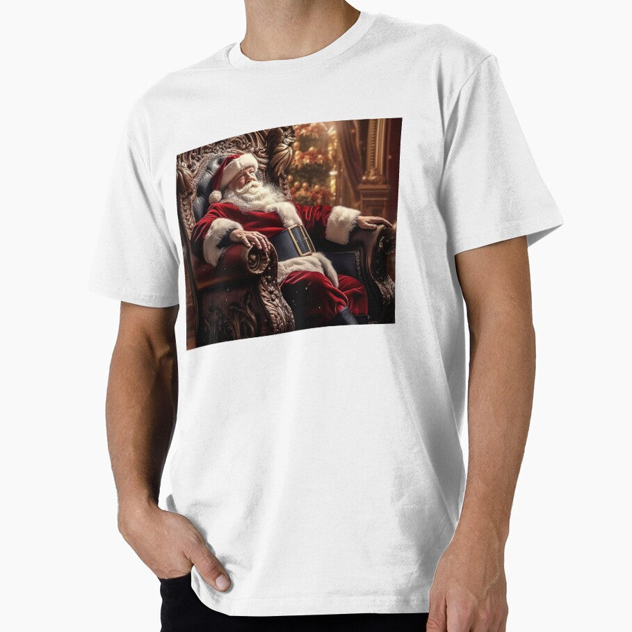 Christmas - Santa in Chair by KootenayDesigns