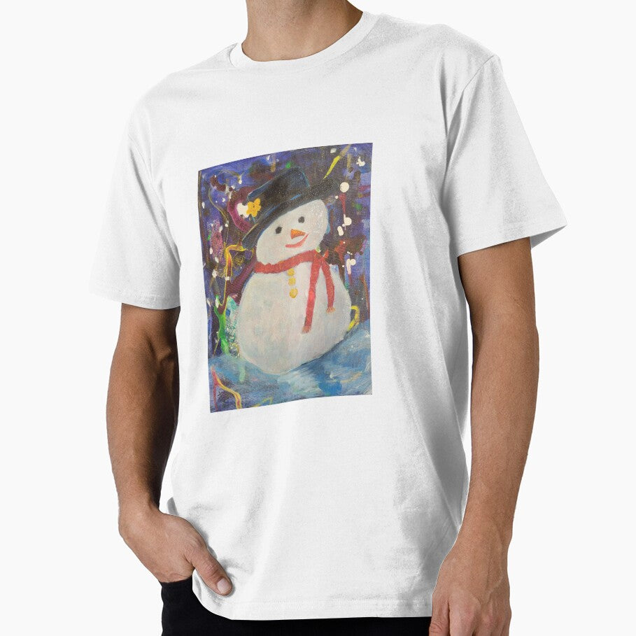 Festive Snowman by Angela's Fine Art Designs -Tutu