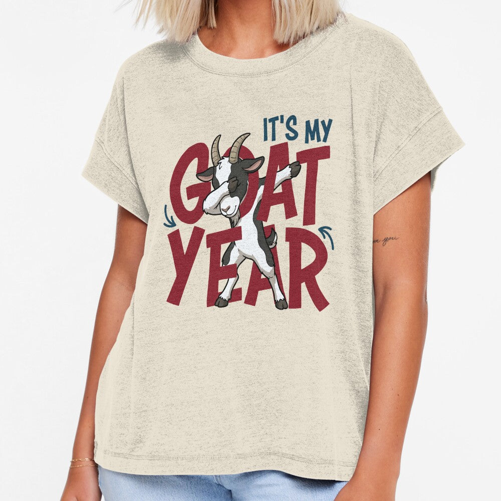 It's My Goat Year - Funny Goat Dab Pose Chinese Zodiac 2027 by PCStudio57