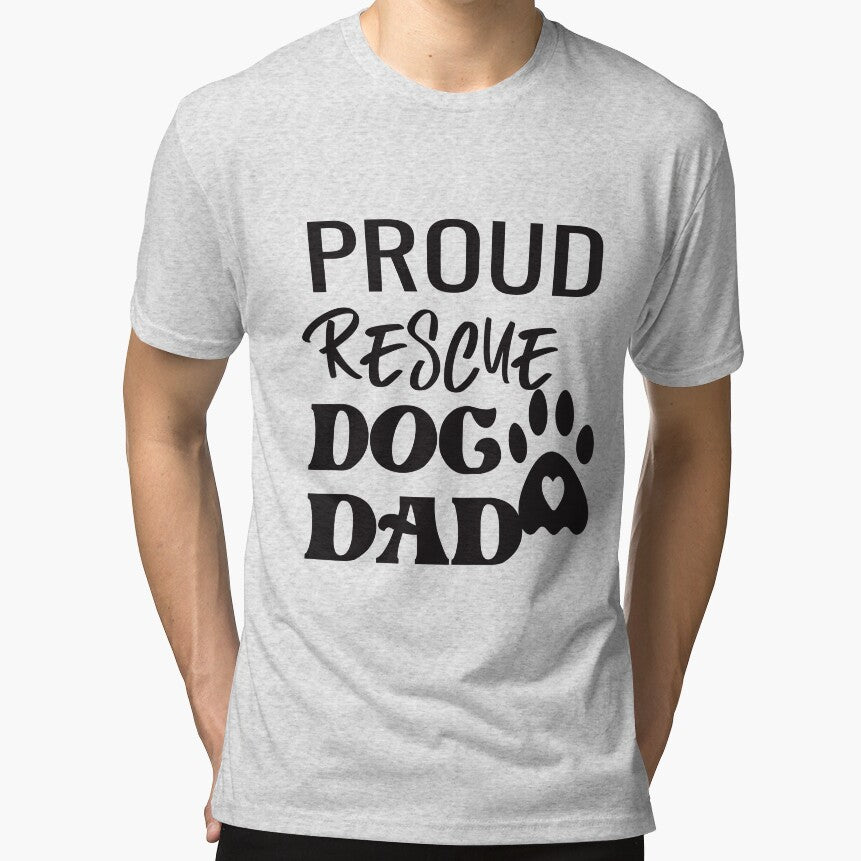 Proud Rescue Dog Dad by ASSOUKI9