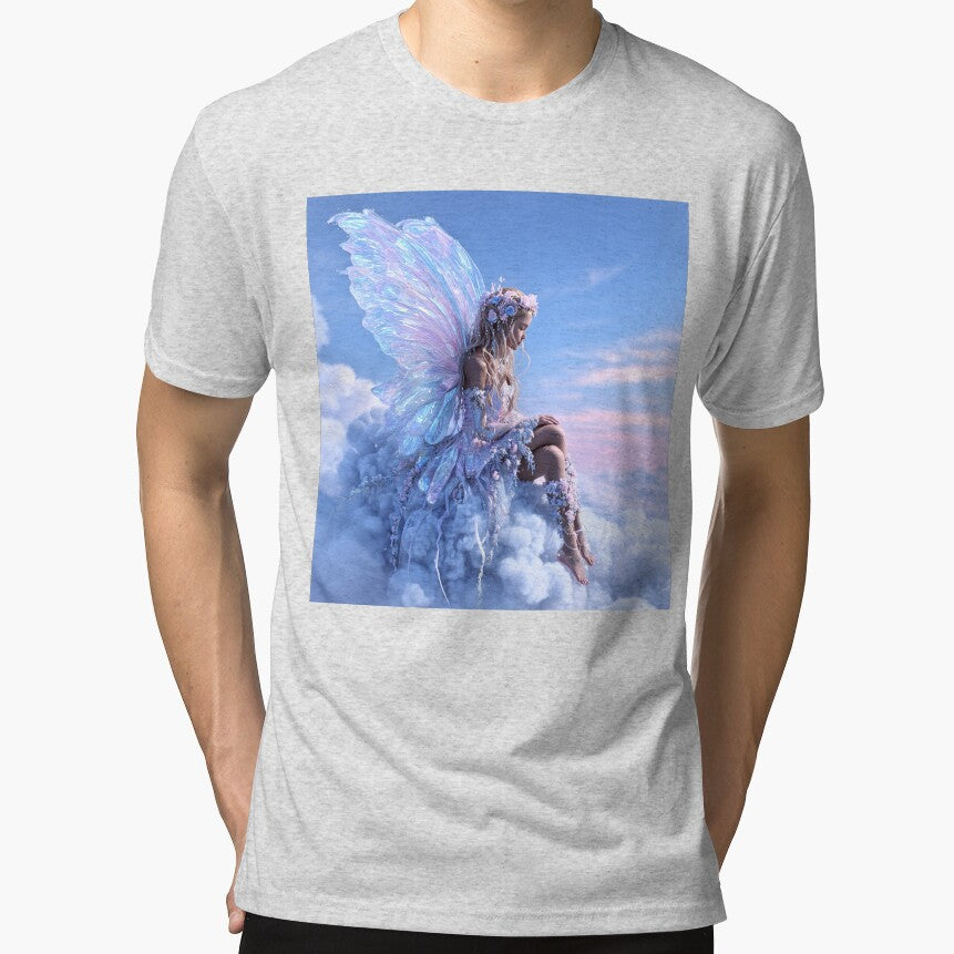 Dreamy Cloud Fairy Above The Sky by Storybook Botanica