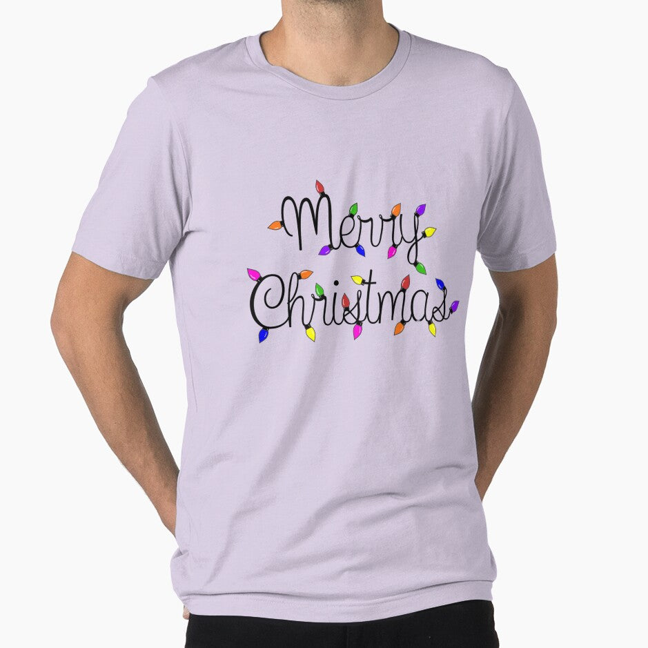 Merry Christmas with fairy lights by KaisPrints