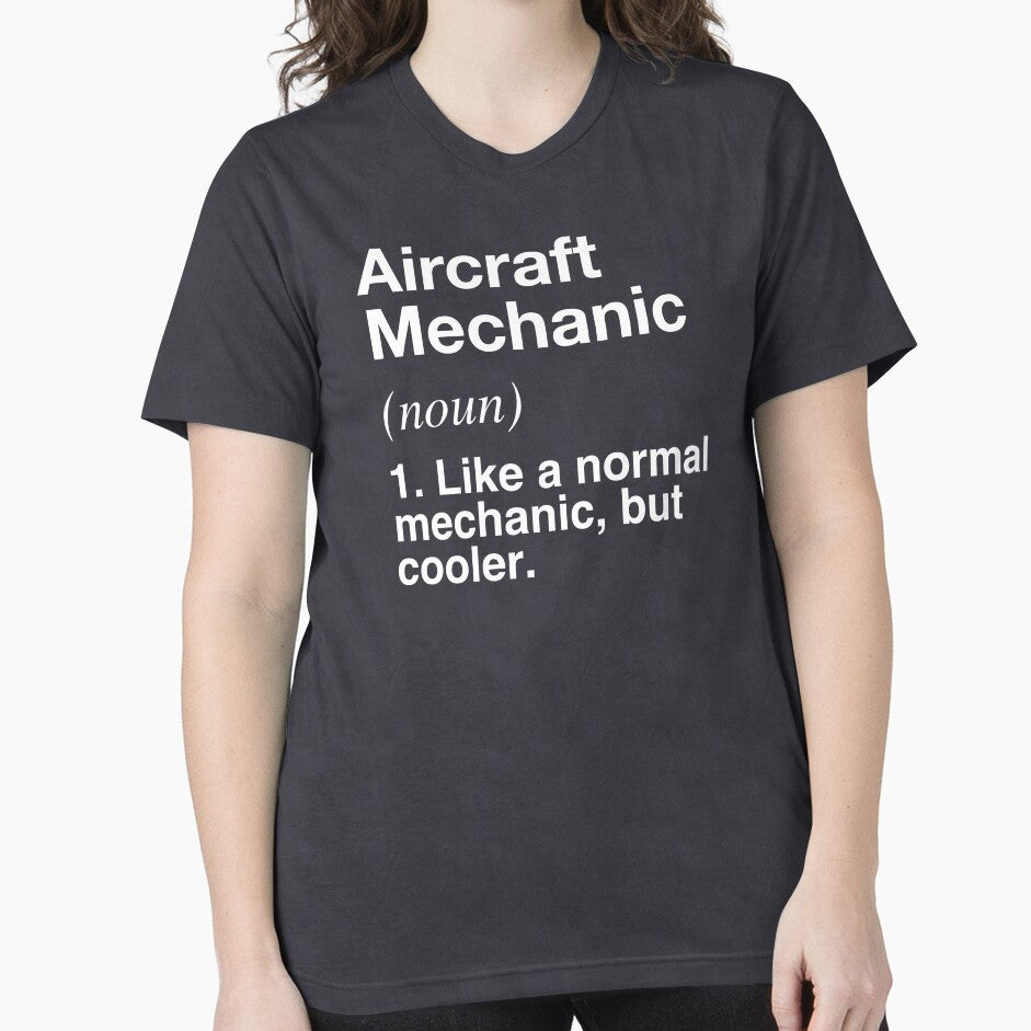 Aircraft Mechanic Defined - Funny Definition by winwinshirt