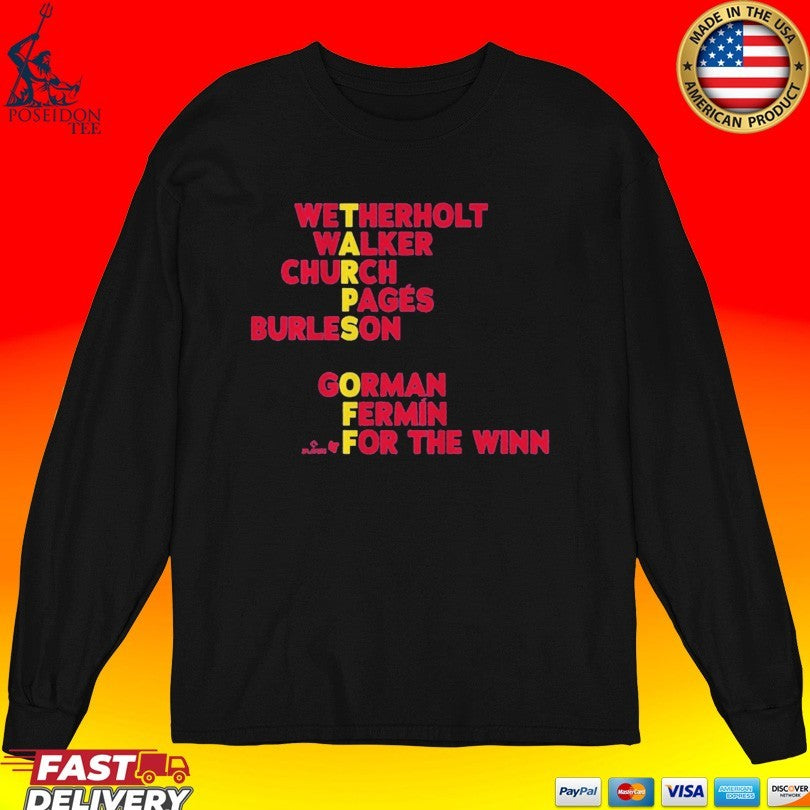 St. Louis Wetherholt Walker Church Pages Burleson Gorman Fermin For The Winn Unisex
