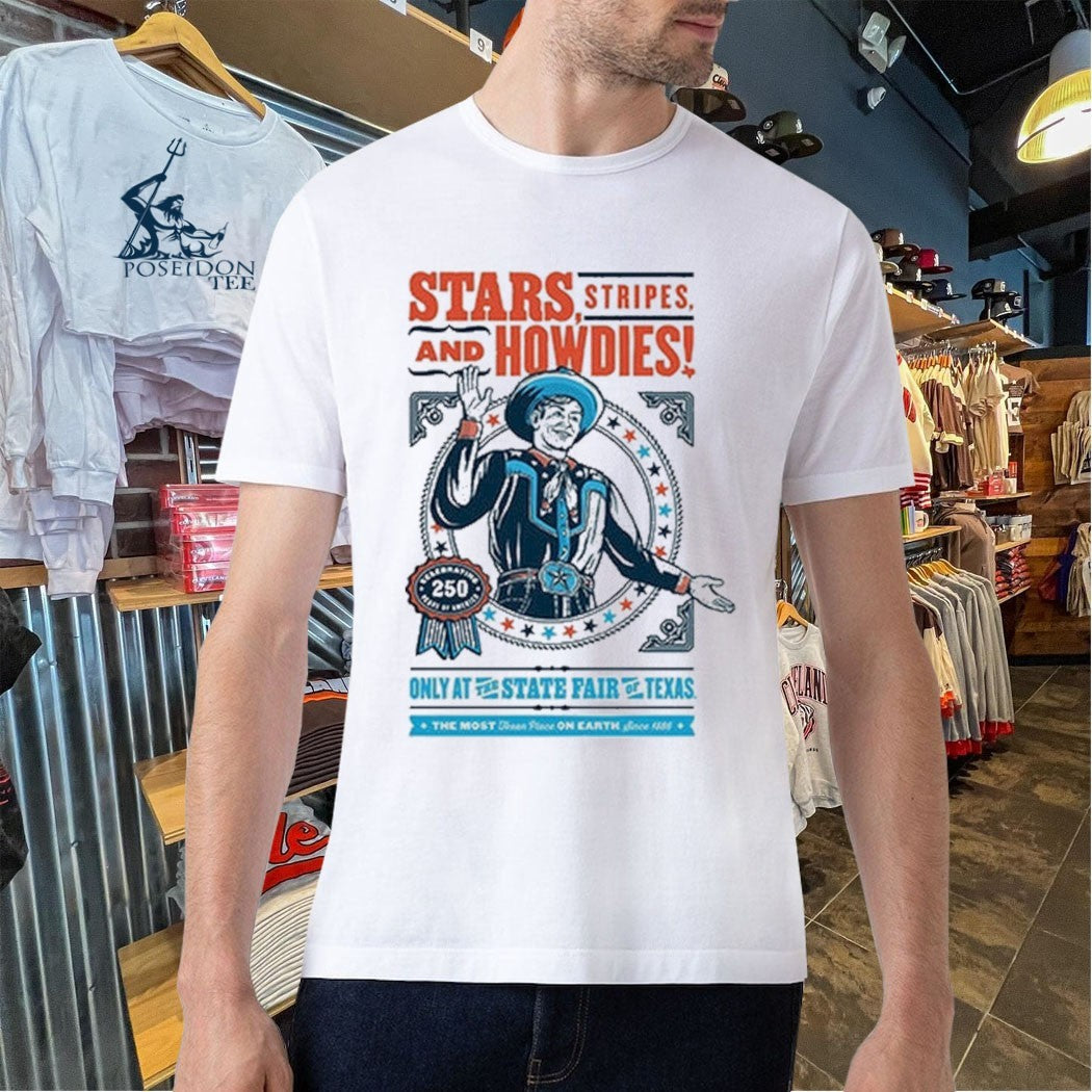 Stars Stripes And Howdies State Fair Of Texas 2026 Commemorative Art Unisex