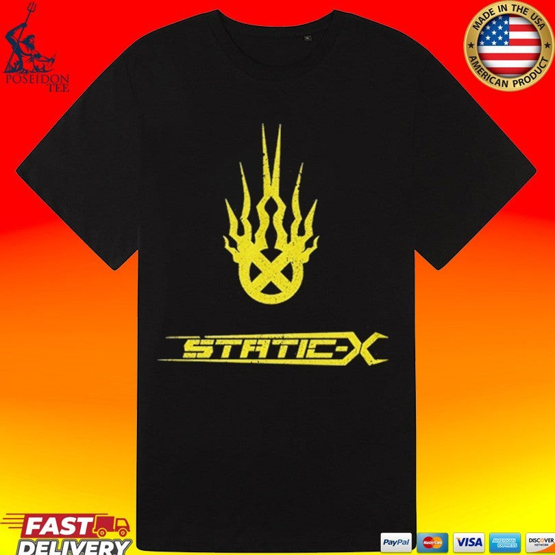 Static-X Shock Logo Unisex