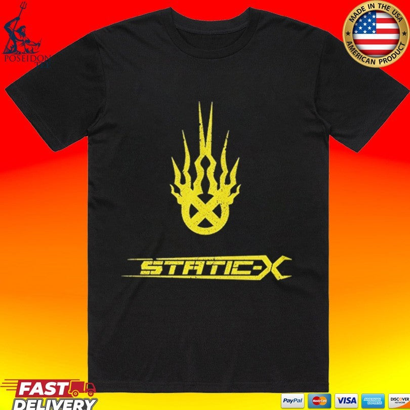 Static-X Shock Logo Unisex