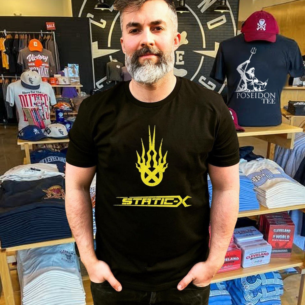 Static-X Shock Logo Unisex
