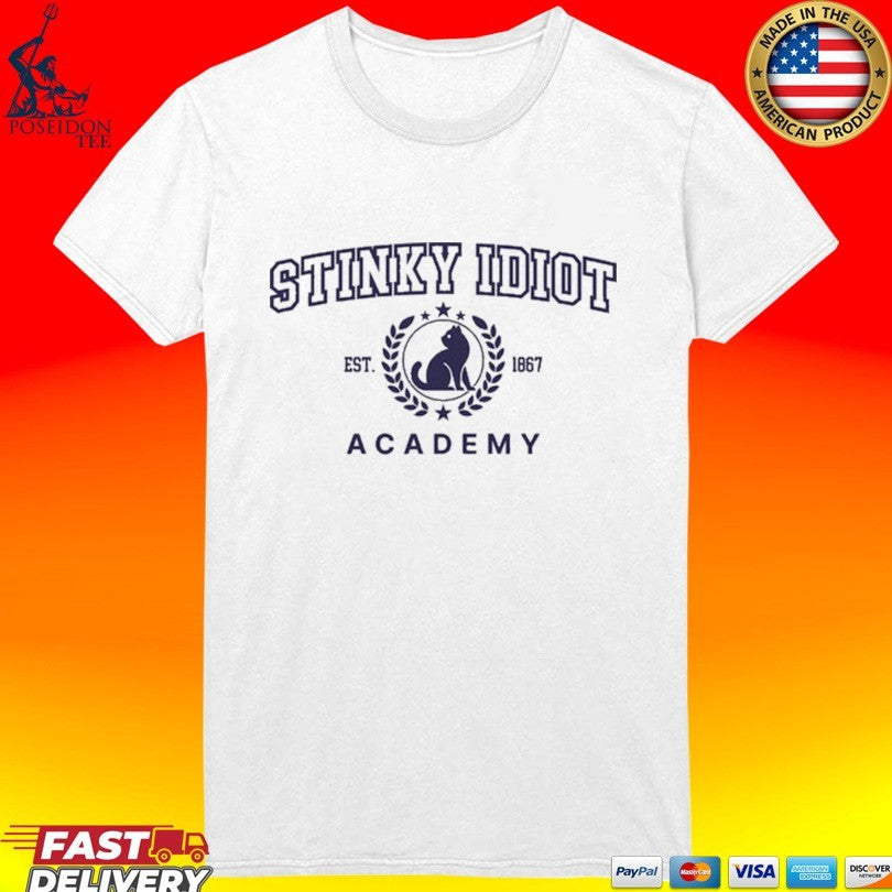 Stinky Idiot Academy Est 1867 Cat Unisex