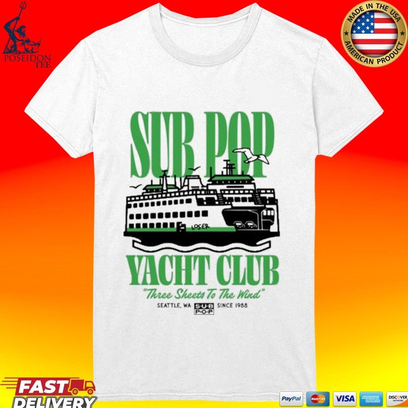 Sub Pop Mega Mart Sub Pop Yacht Club Unisex