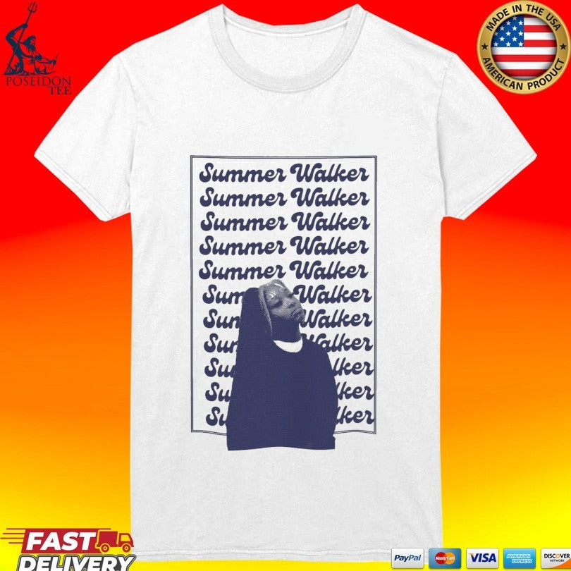 Summer Walker Blue Portrait Unisex