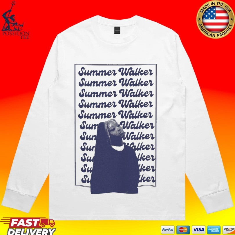 Summer Walker Blue Portrait Unisex
