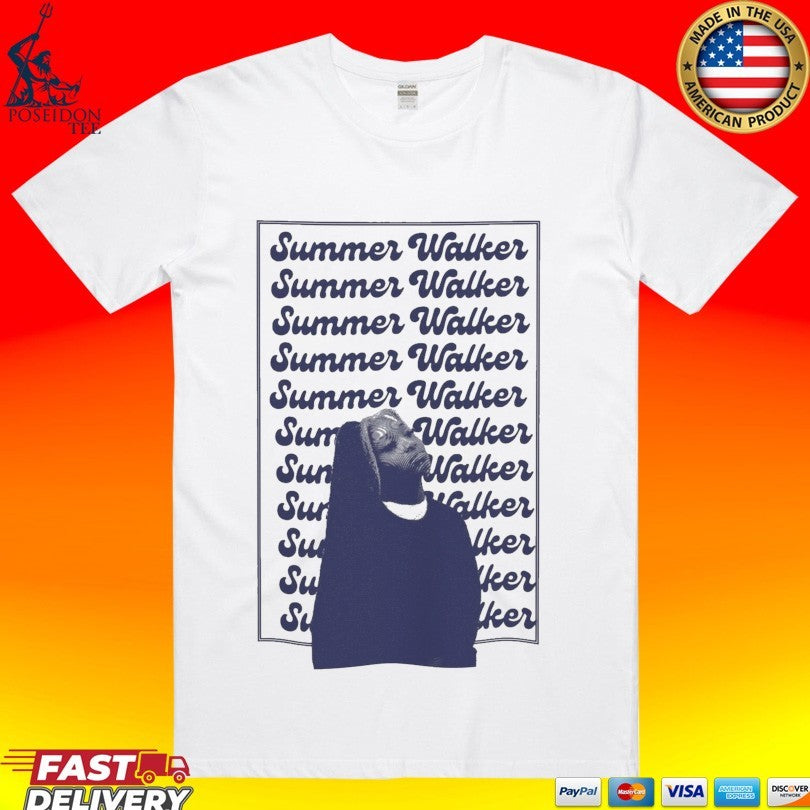 Summer Walker Blue Portrait Unisex