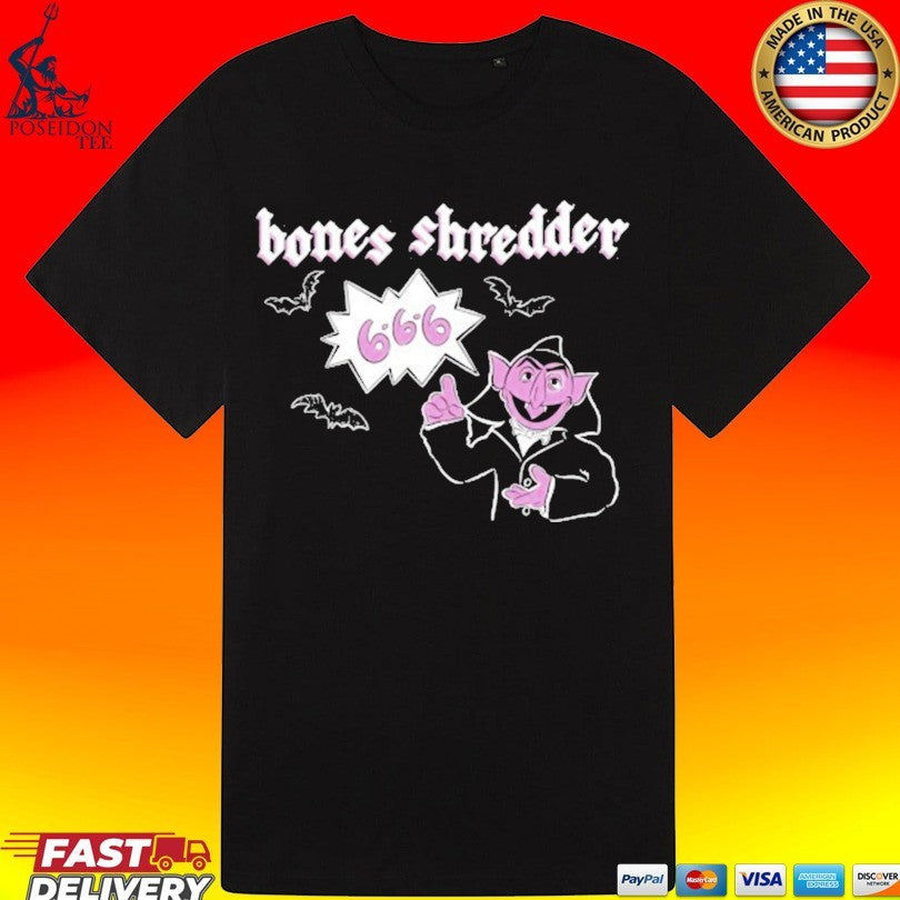 Sunken Teeth Co. Bones Shredder The Count Unisex