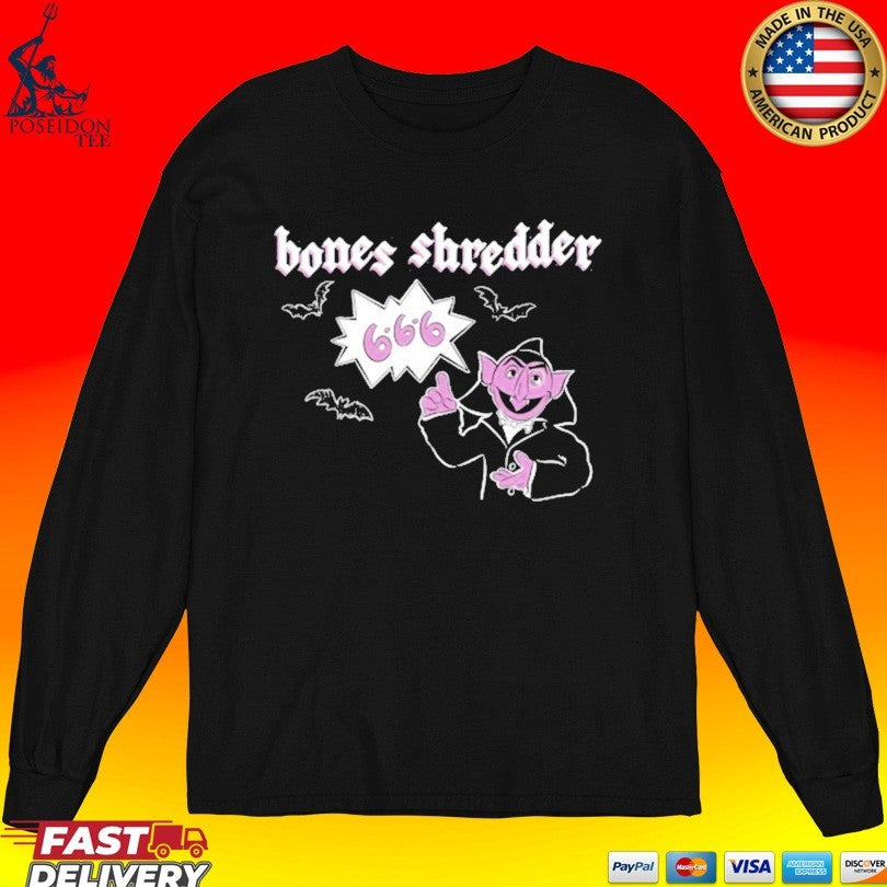 Sunken Teeth Co. Bones Shredder The Count Unisex