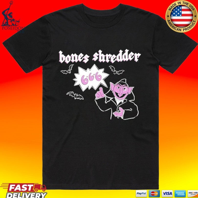 Sunken Teeth Co. Bones Shredder The Count Unisex