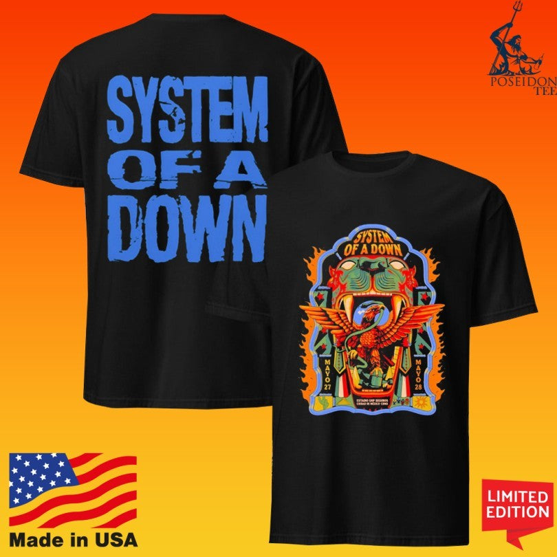 System Of A Down 5 27-5 28 2026 Mexico City Unisex