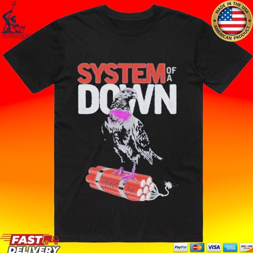 System Of A Down May 27-28 2026 Mexico City Unisex