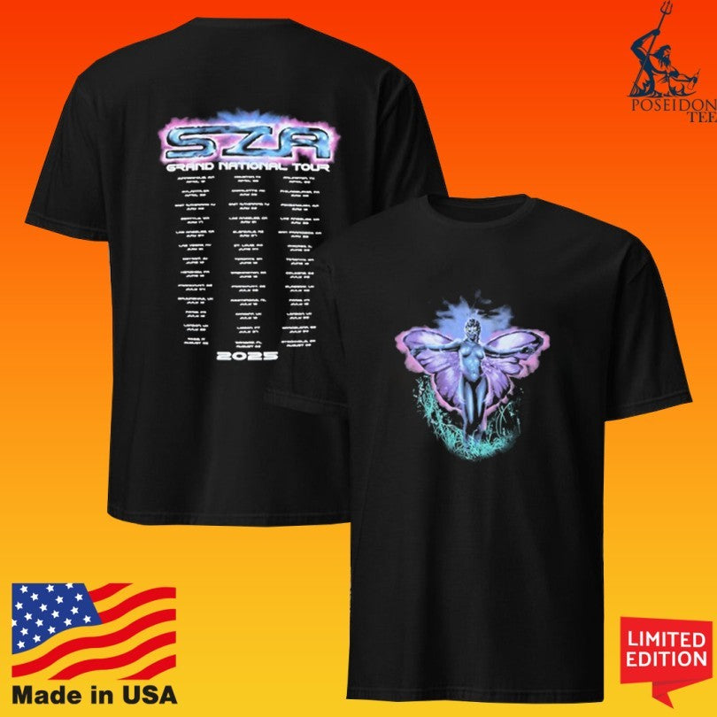 Sza Sos Grand National Tour Butterfly Unisex