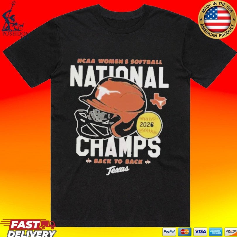 Texas Longhorns 2026 Softball National Champs Unisex