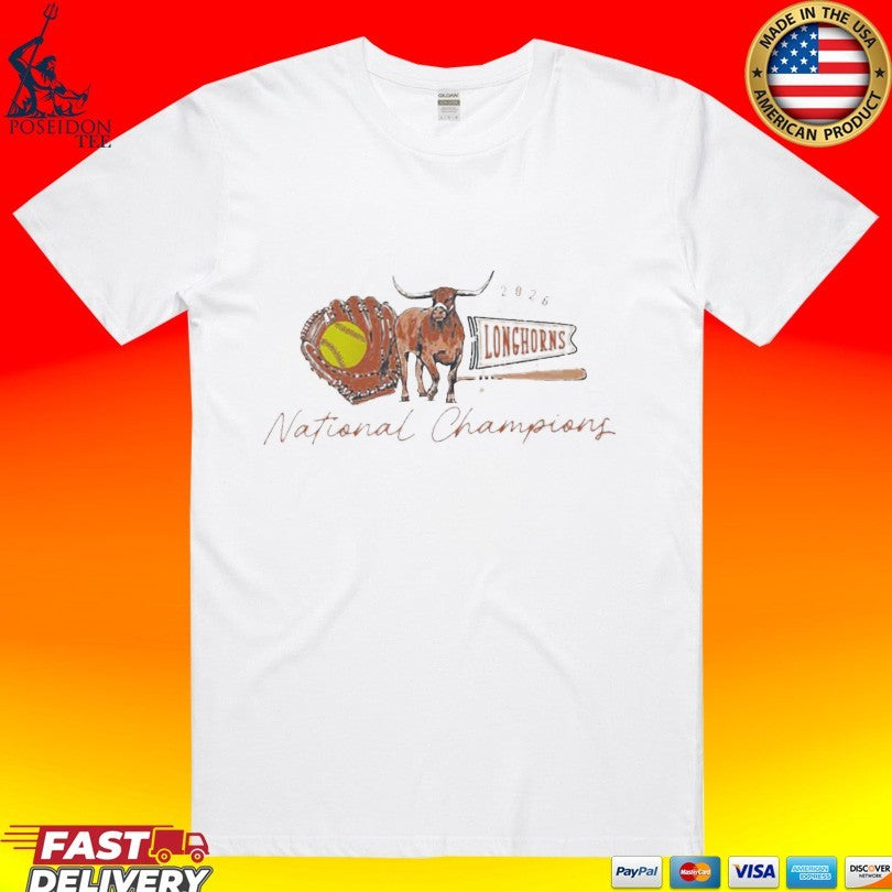 Texas Longhorns Ncaa Softball Women’s College World Series Champions 2026 Unisex