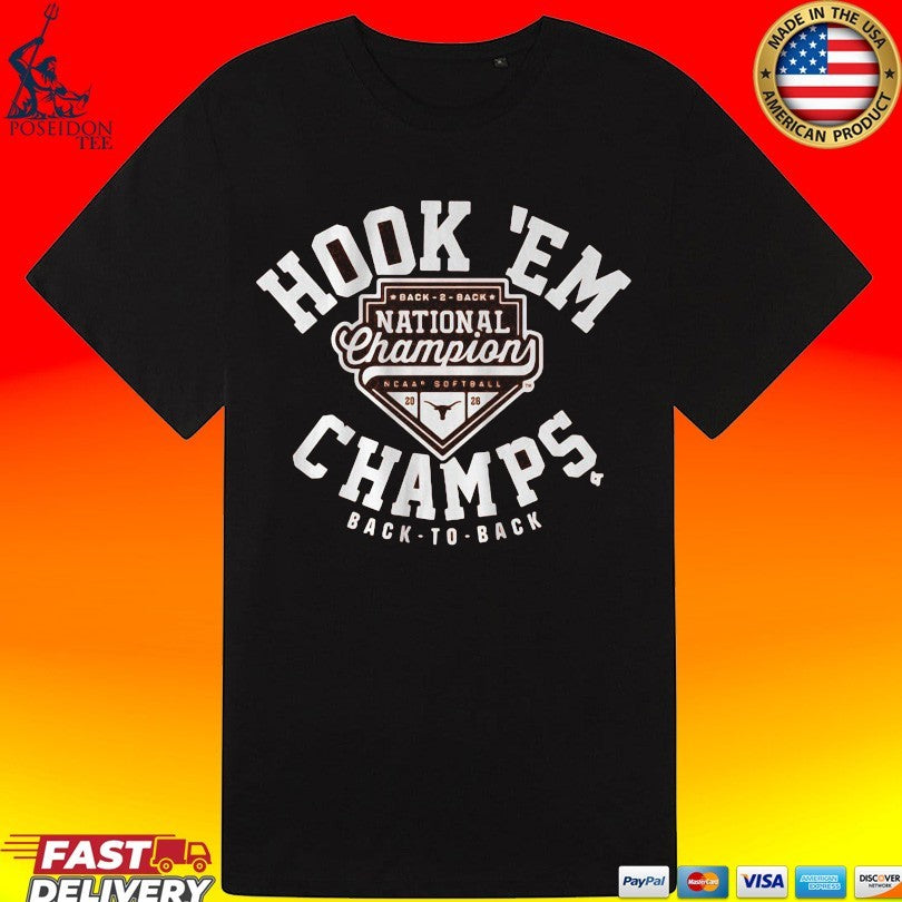 Texas Softball Hook ’em 2026 National Champs Unisex