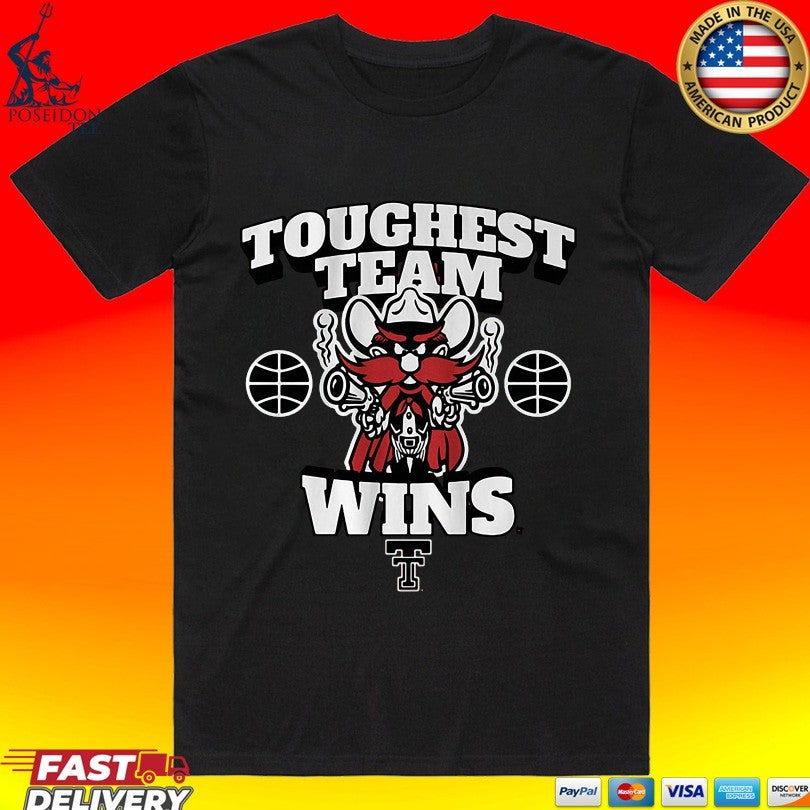 Texas Tech Basketball Toughest Team Wins Raider Red Unisex