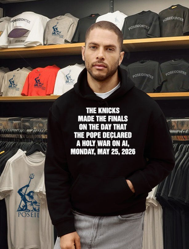 The Basketball Team Made The Playoffs On The Day That The Pope Declared A Holy War On Ai, Monday, May 25, 2026