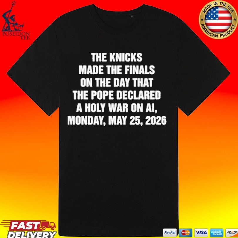The Basketball Team Made The Playoffs On The Day That The Pope Declared A Holy War On Ai, Monday, May 25, 2026