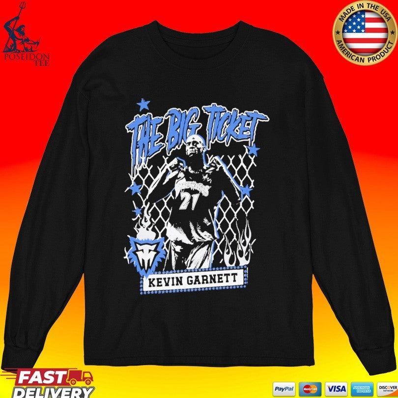 The Big Ticket Kevin Garnett Nba Mitchell & Ness Nba Street Player Unisex
