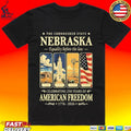 The Cornhusker State Nebraska Celebrating 250 Years Of American Freedom Unisex