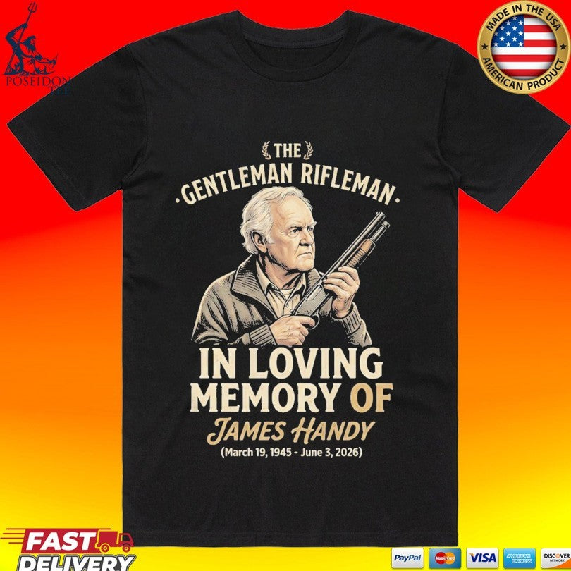 The Gentleman Rifleman In Loving Memory Of James Handy Memorial Actor Jimmy Tribute 1945-2026