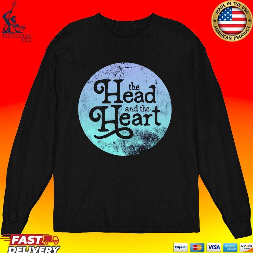 The Head In The Heart Periwinkle Gradient Unisex