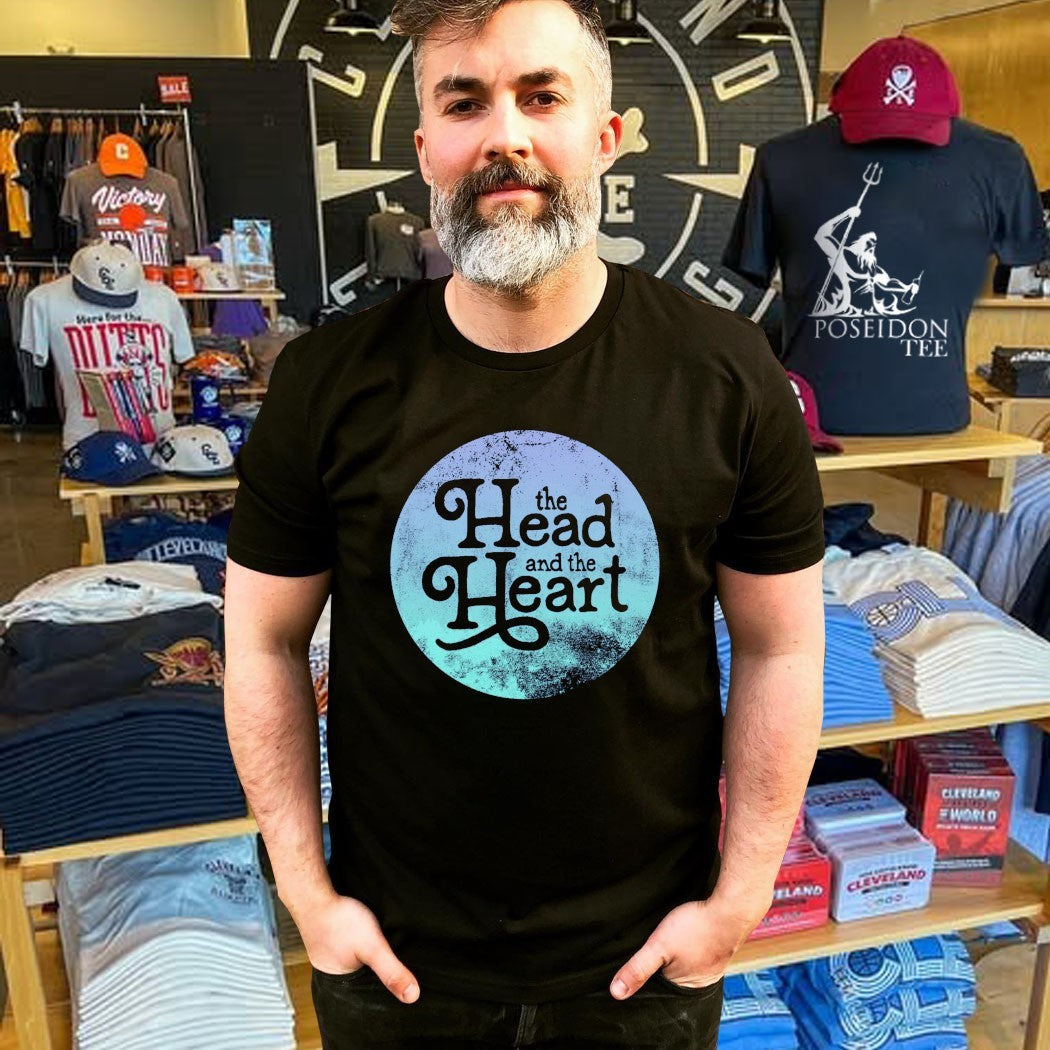 The Head In The Heart Periwinkle Gradient Unisex