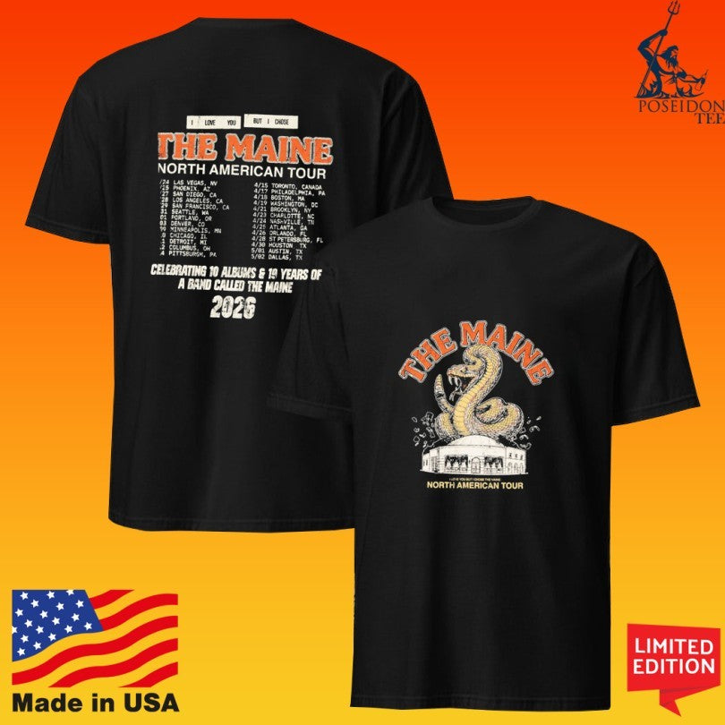 The Maine North American Chose Tour Unisex