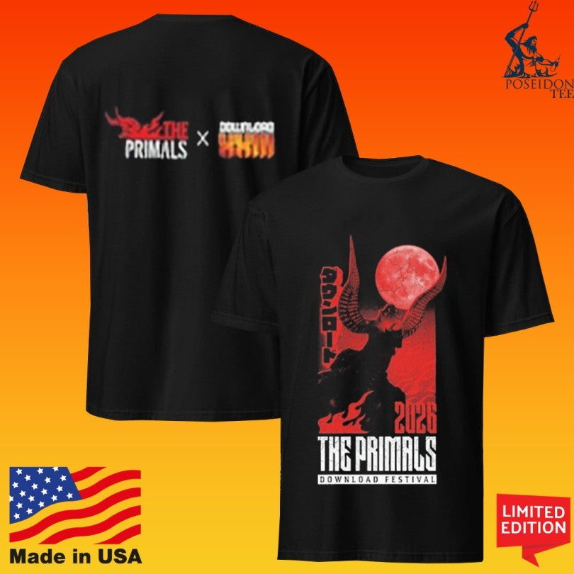 The Primals X Download Festival 2026 Unisex