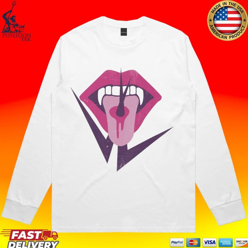 The Vampire Lestat Tongue And Fangs Logo Unisex