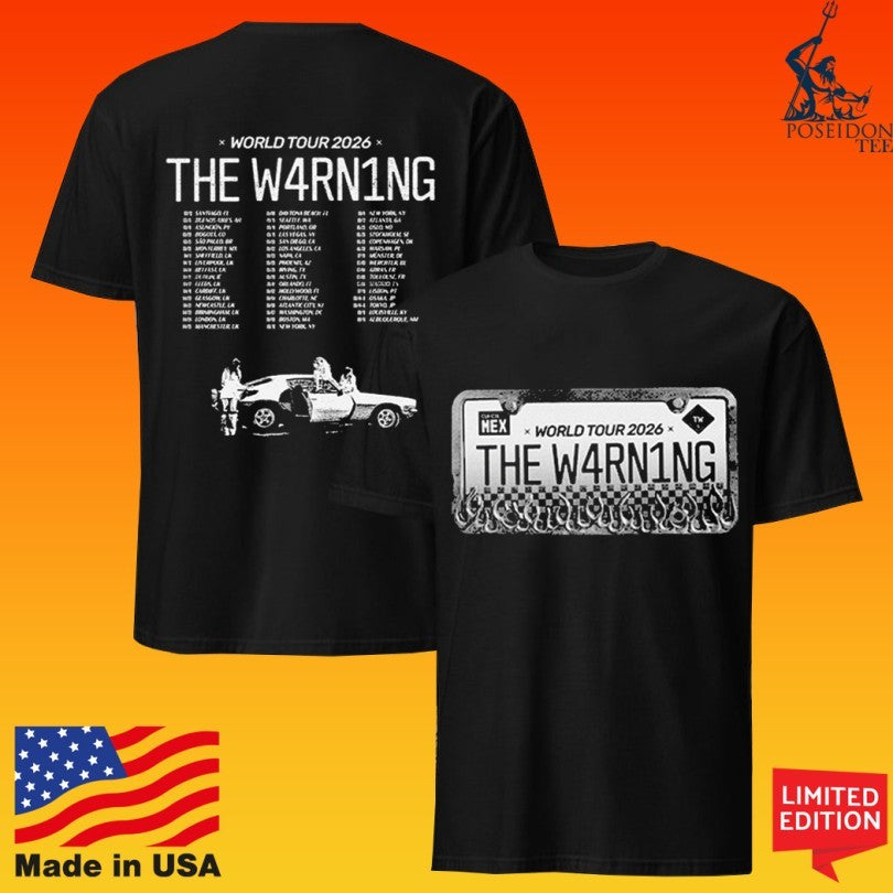 The Warning World Tour 2026 Shirt Unisex