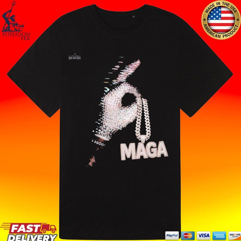 The White House Iced Out Maga Grillz Unisex