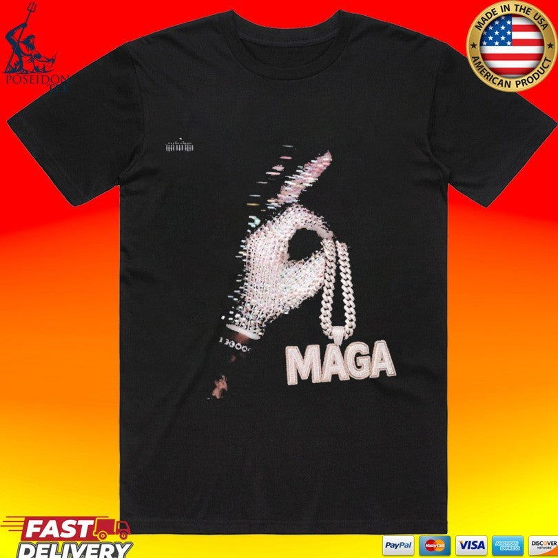 The White House Iced Out Maga Grillz Unisex