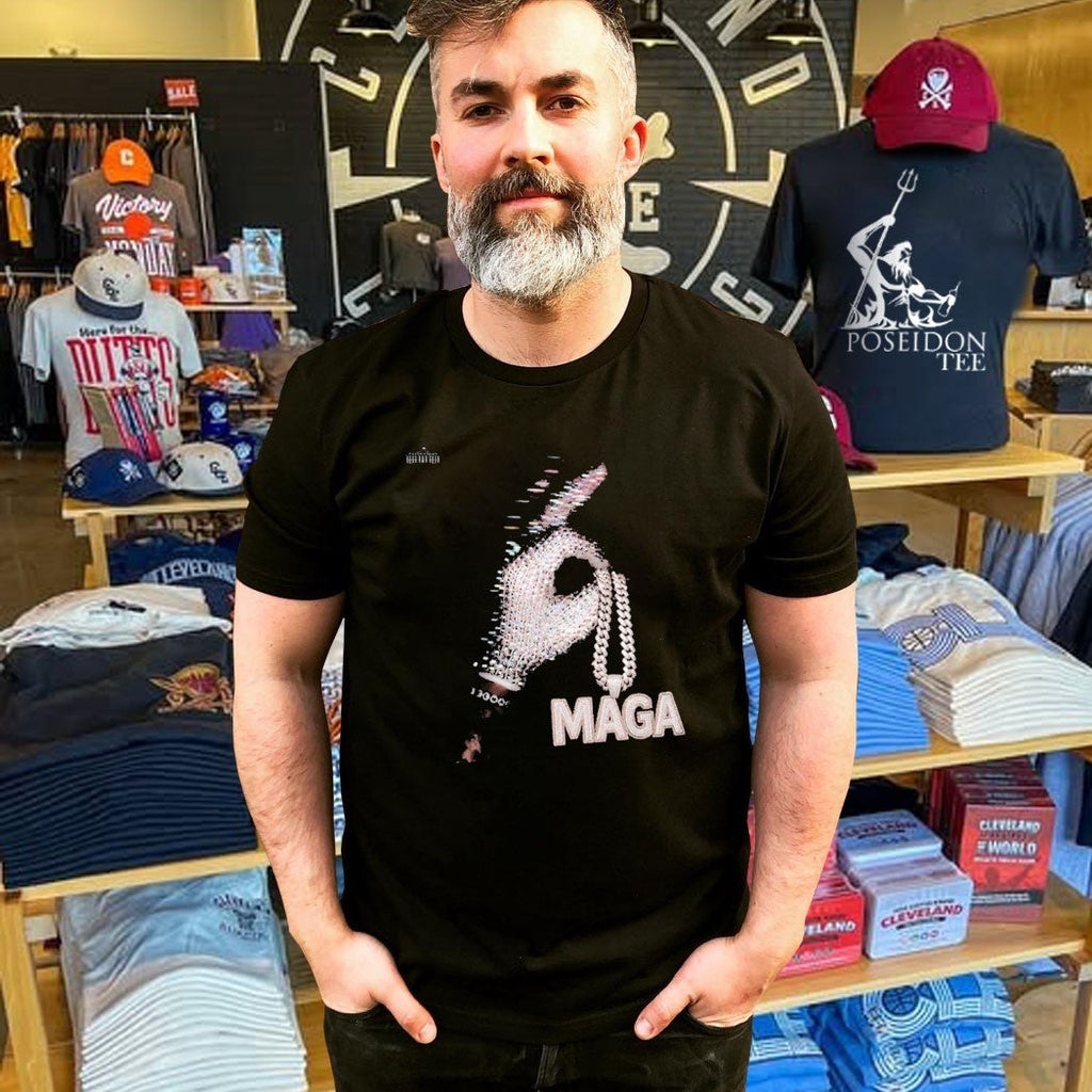 The White House Iced Out Maga Grillz Unisex