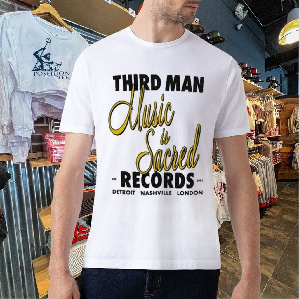 Third Man Records Merch Shop Store Music Is Sacred Unisex