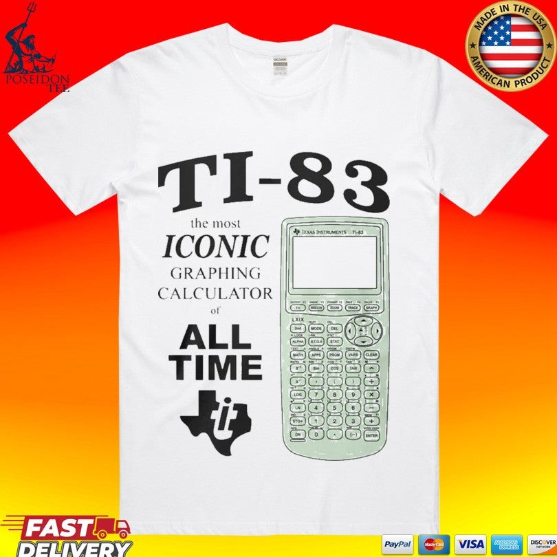 Ti 83 The Most Iconic Graphing Calculator Of All Time Unisex