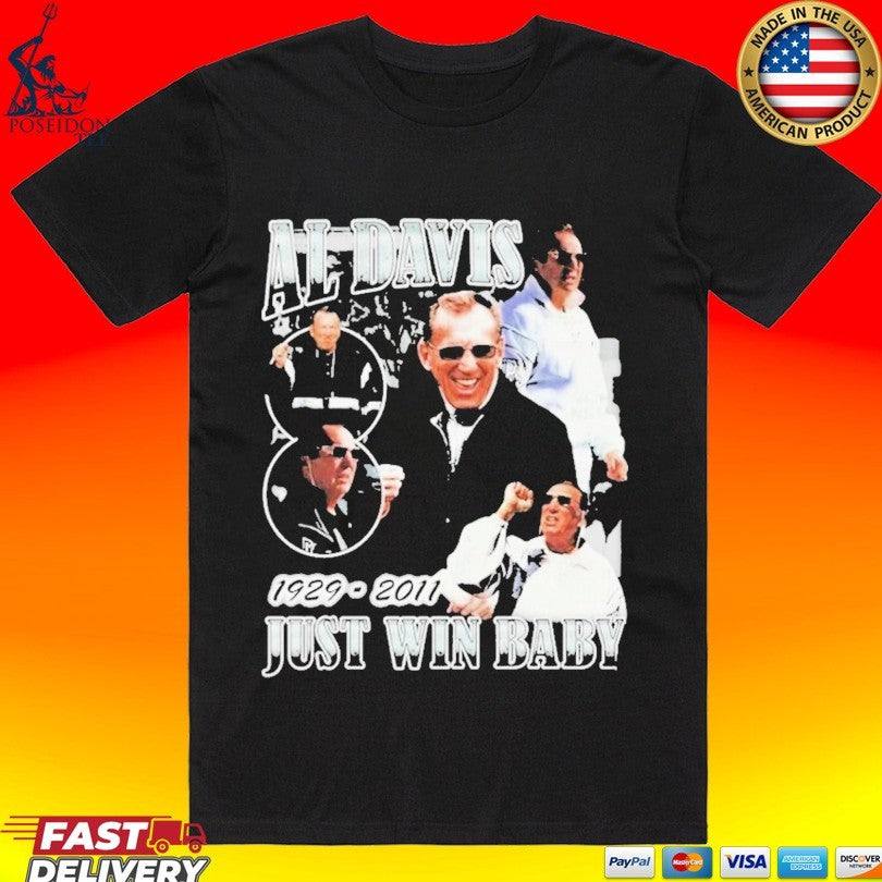 Tj Leota Al Davis 1929 2011 Just Win Baby Unisex