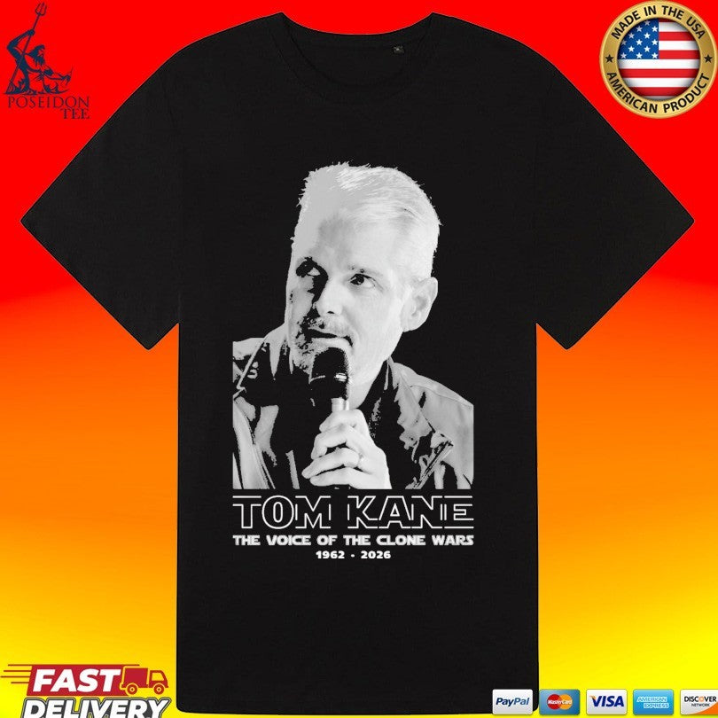Tom Kane Memorial The Legendary Voice Actor Fan Tribute Unisex