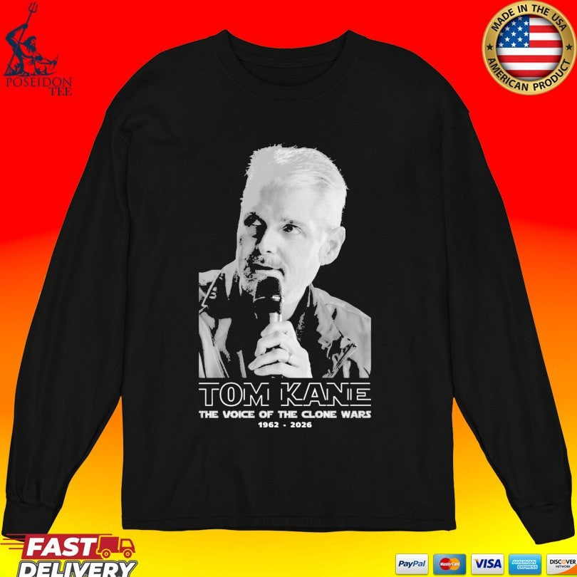 Tom Kane Memorial The Legendary Voice Actor Fan Tribute Unisex