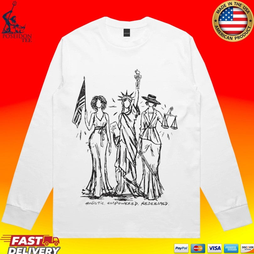Tpusa Women Of Liberty Holistic Empowered Redeemed Unisex