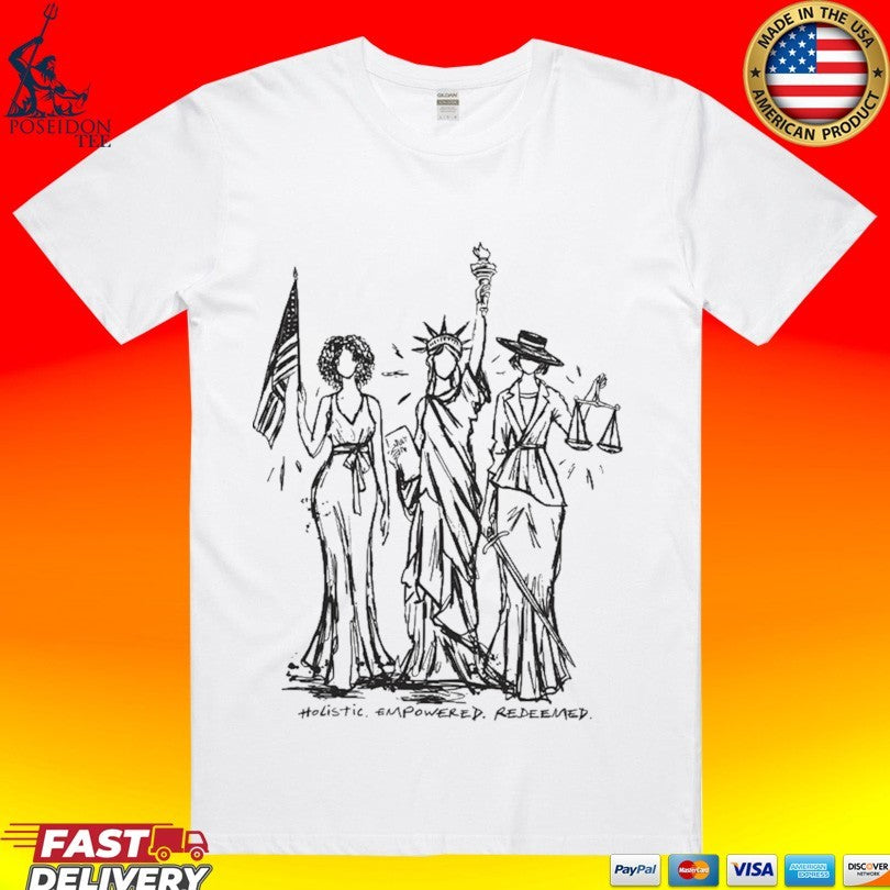 Tpusa Women Of Liberty Holistic Empowered Redeemed Unisex