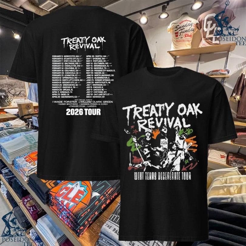 Treaty Oak Revival 2026 Tour Shirt Unisex