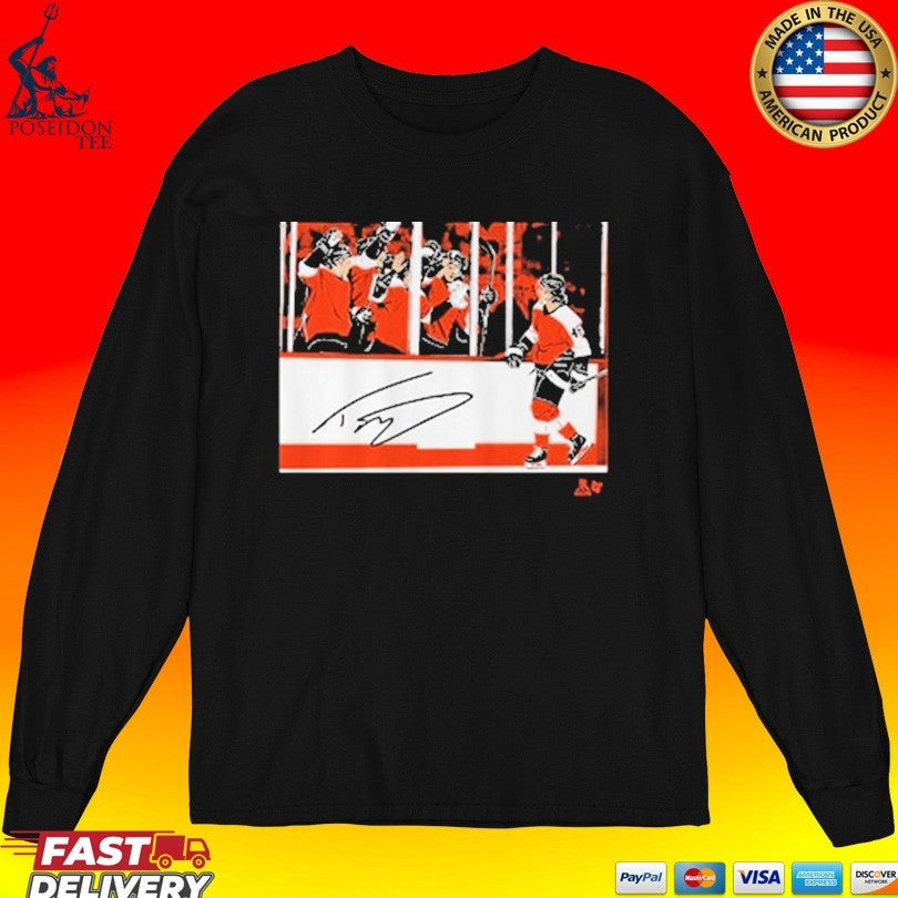 Trevor Zegras Penalty Box Celebration Unisex